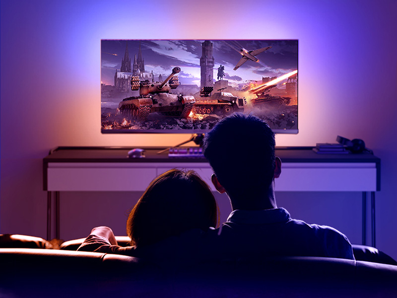 bevictor伟德科技可提供HDMI流光溢彩氛围灯智能节造器